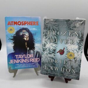 Atmosphere by Taylor Jenkins Reid + The Frozen River by Ariel Lawhon Hardcover B